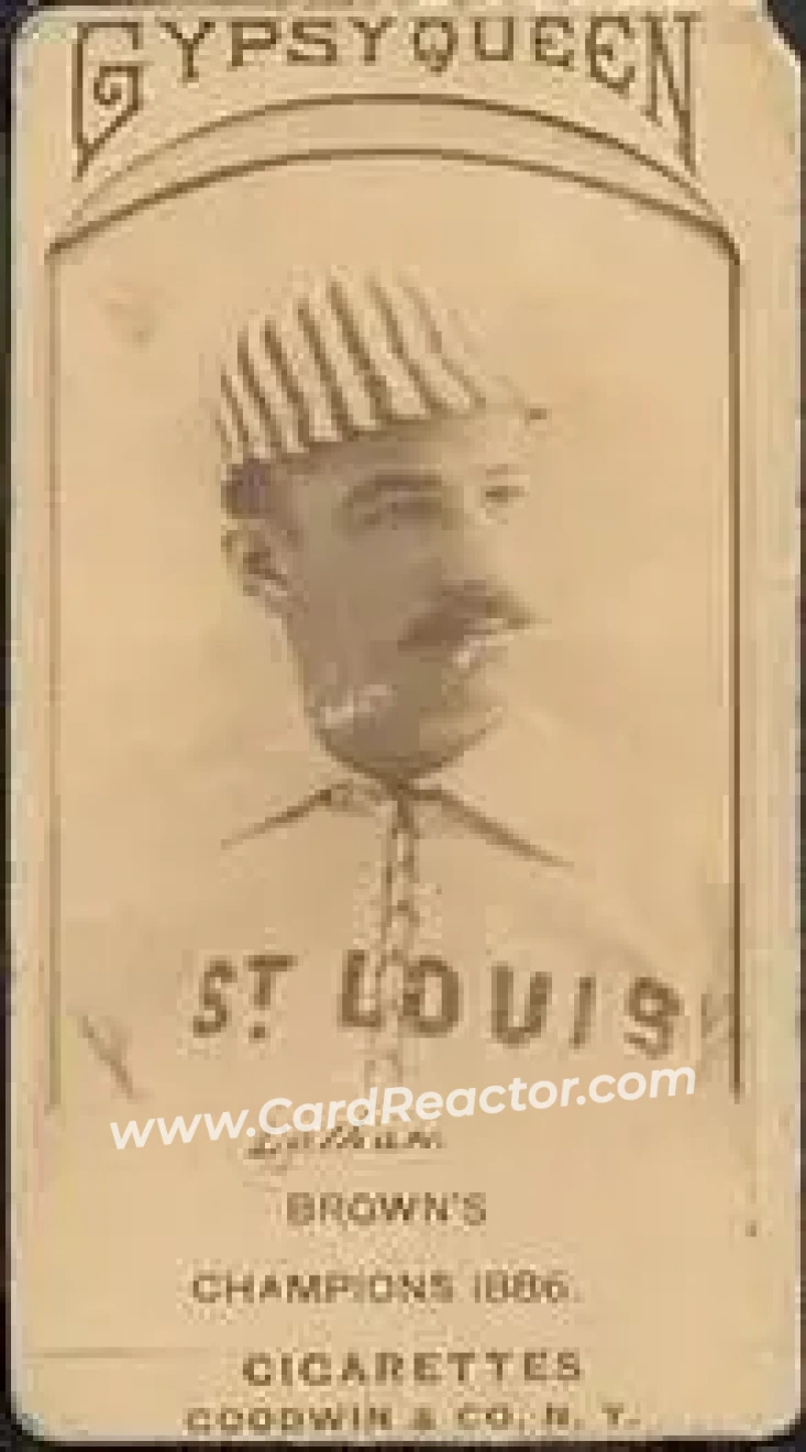 1887 Gypsy Queen (N175) #NNO - Arlie Latham - St. Louis Browns - Front