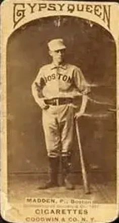 1887 Gypsy Queen (N175) #NNO - Kid Madden - Boston Beaneaters