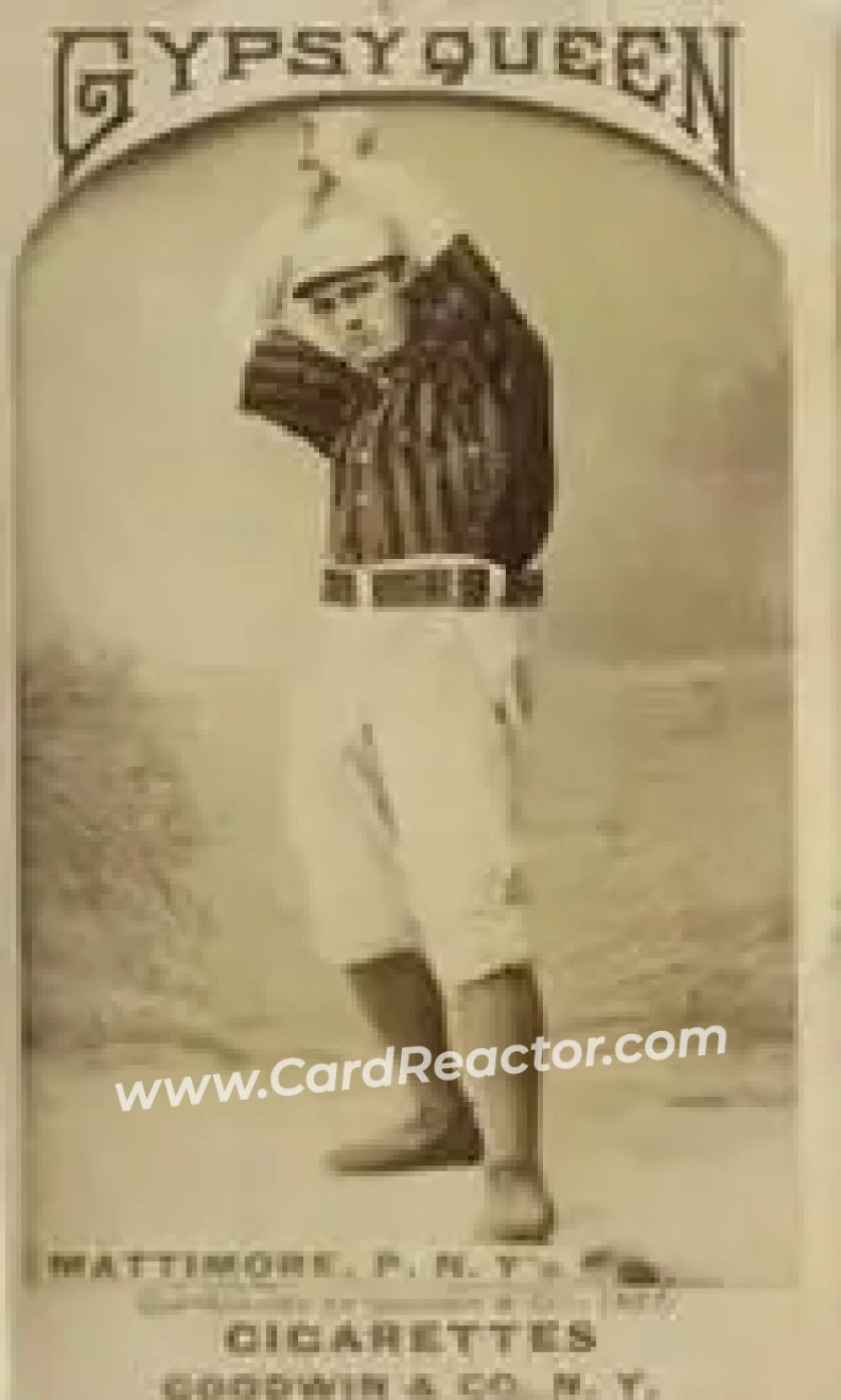 1887 Gypsy Queen (N175) #NNO - Mike Mattimore - New York Giants - Front