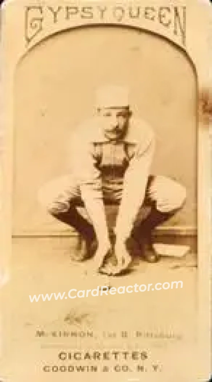 1887 Gypsy Queen (N175) #NNO - Alex McKinnon - Pittsburgh Alleghenys - Front
