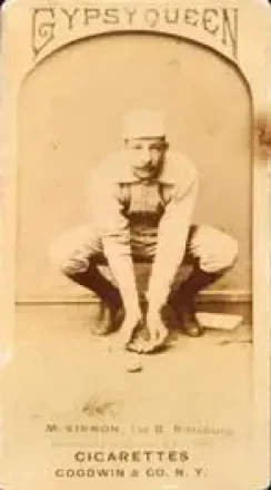 1887 Gypsy Queen (N175) #NNO - Alex McKinnon - Pittsburgh Alleghenys
