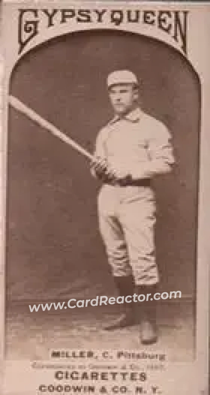 1887 Gypsy Queen (N175) #NNO - Doggie Miller - Pittsburgh Alleghenys - Front