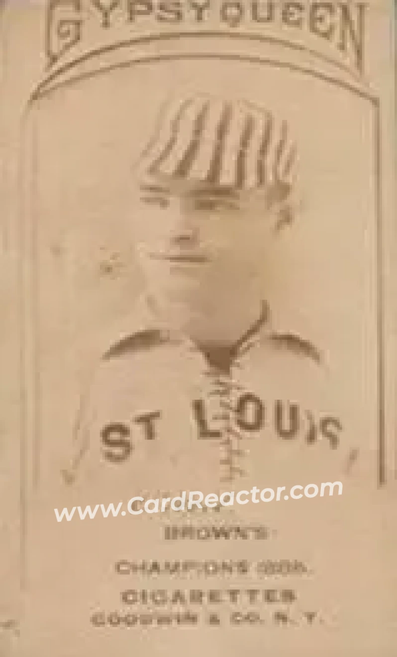 1887 Gypsy Queen (N175) #NNO - Tip O'Neill - St. Louis Browns - Front 1887 Gypsy Queen (N175) #NNO - Tip O'Neill - St. Louis Browns - Front