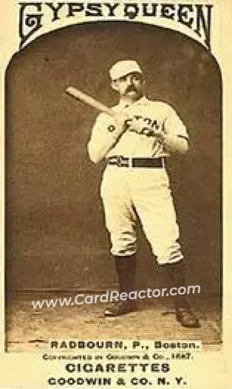 1887 Gypsy Queen (N175) #NNO - Old Hoss Radbourne - Boston Beaneaters - Front