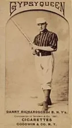 1887 Gypsy Queen (N175) #NNO - Danny Richardson - New York Giants