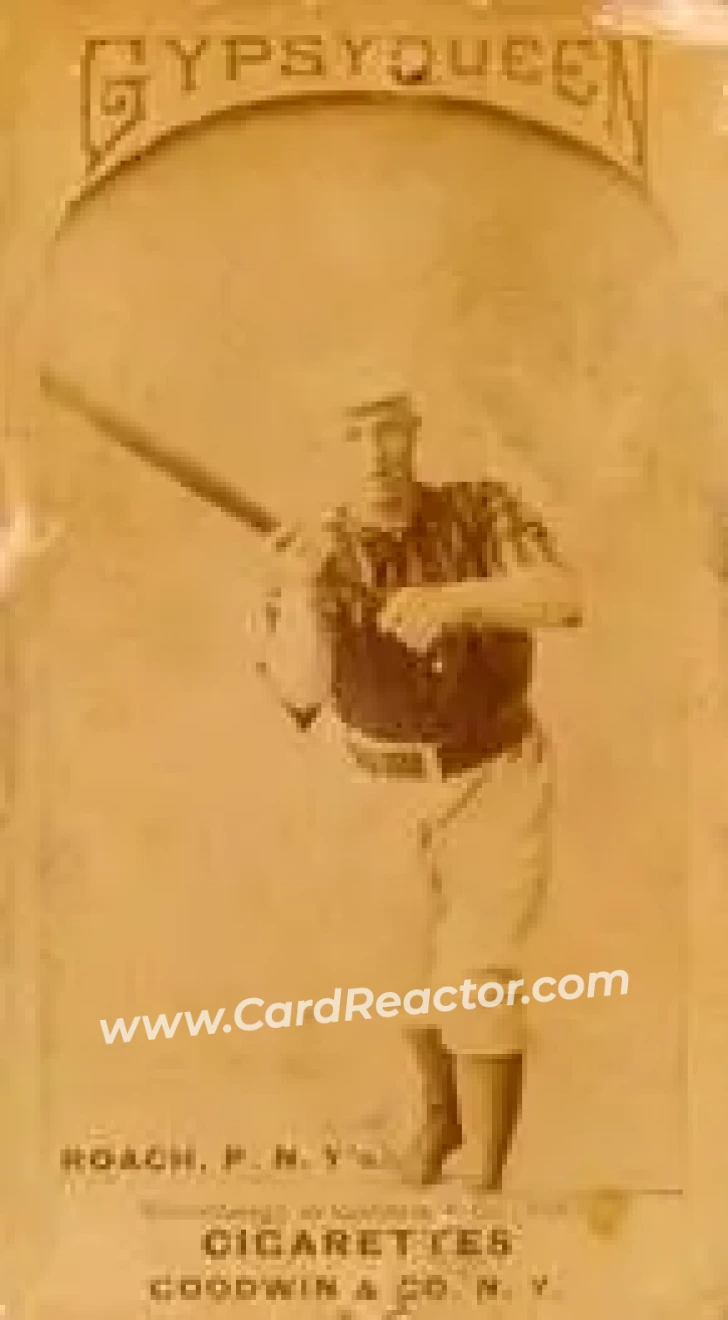 1887 Gypsy Queen (N175) #NNO - John Roach - New York Giants - Front