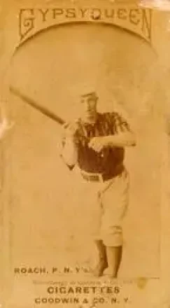 1887 Gypsy Queen (N175) #NNO - John Roach - New York Giants