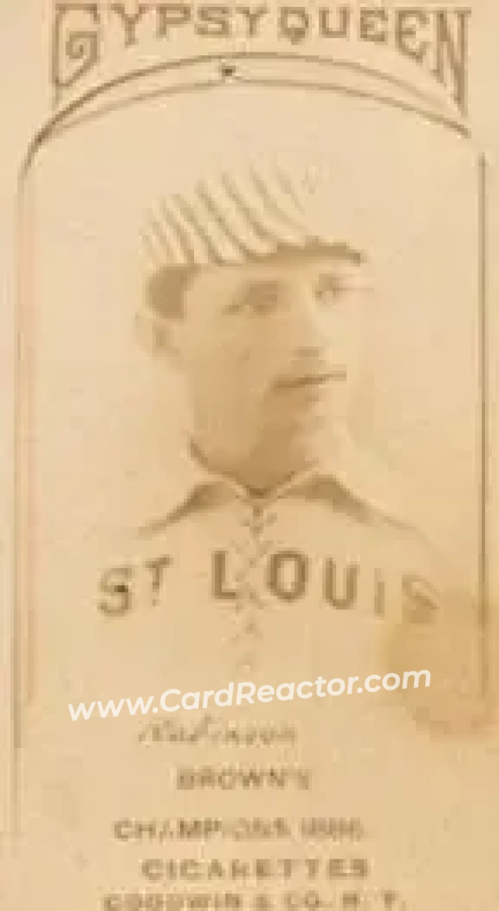 1887 Gypsy Queen (N175) #NNO - Yank Robinson - St. Louis Browns - Front