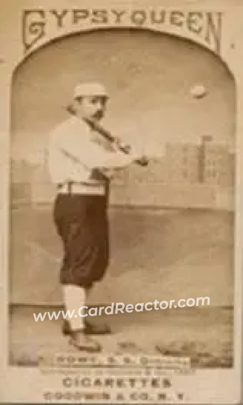 1887 Gypsy Queen (N175) #NNO - Jack Rowe - Detroit Wolverines - Front