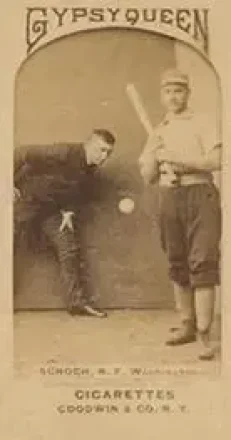 1887 Gypsy Queen (N175) #NNO - George Shoch - Washington Nationals