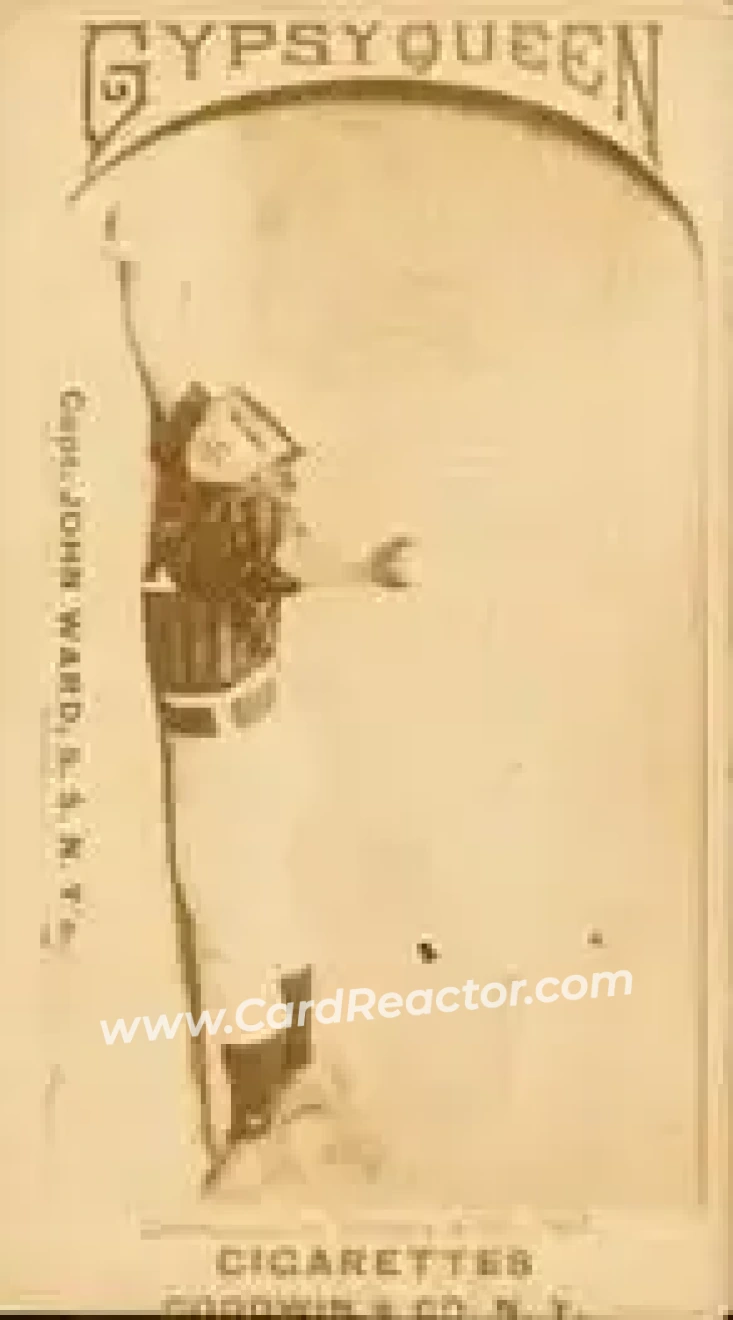 1887 Gypsy Queen (N175) #NNO - John Ward - New York Giants - Front