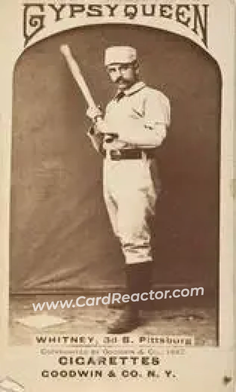 1887 Gypsy Queen (N175) #NNO - Art Whitney - Pittsburgh Alleghenys - Front
