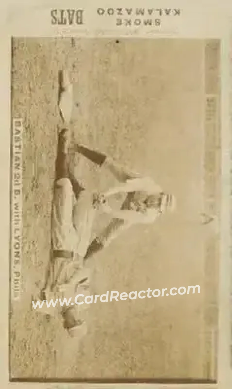1887 Kalamazoo Bats (N690) #NNO - Card #NNO - Front 1887 Kalamazoo Bats (N690) #NNO - Card #NNO - Front