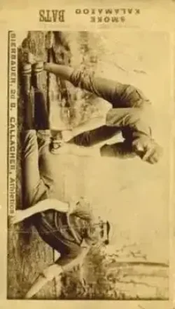 1887 Kalamazoo Bats (N690) #NNO - Card #NNO - Philadelphia Athletics