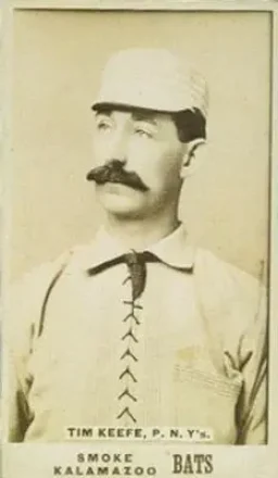 1887 Kalamazoo Bats (N690) #NNO - Tim Keefe - New York Giants