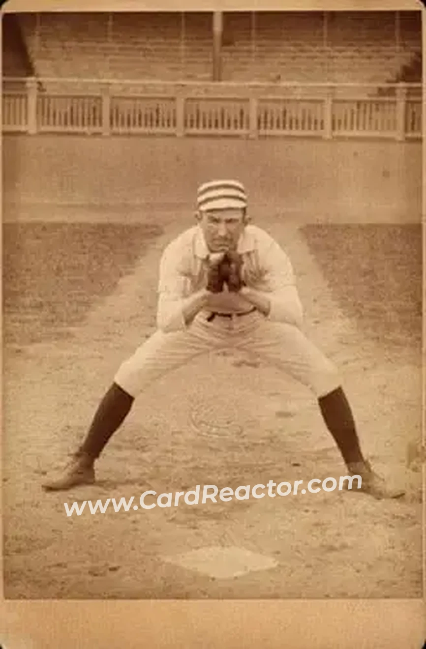 1887 Kalamazoo Bats Cabinets (N690-1) #NNO - Tom Gunning - Philadelphia Quakers - Front