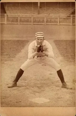 1887 Kalamazoo Bats Cabinets (N690-1) #NNO - Tom Gunning - Philadelphia Quakers