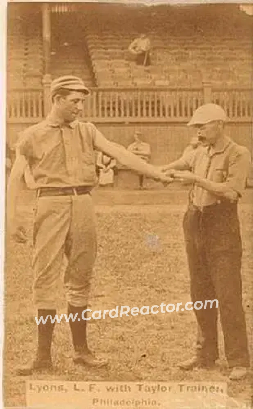 1887 Kalamazoo Bats Cabinets (N690-1) #NNO - Card #NNO - Philadelphia Athletics - Front