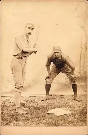 1887 Kalamazoo Bats Cabinets (N690-1) #NNO - Card #NNO - Philadelphia Athletics