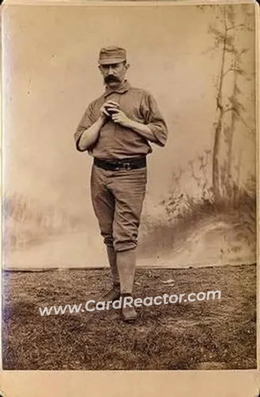 1887 Kalamazoo Bats Cabinets (N690-1) #NNO - Bobby Mathews - Philadelphia Athletics - Front