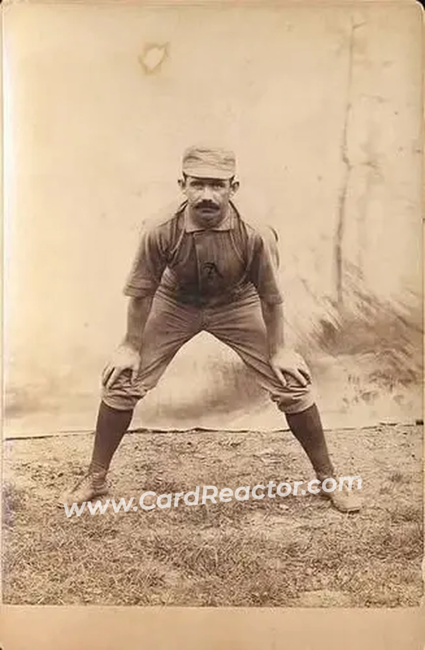 1887 Kalamazoo Bats Cabinets (N690-1) #NNO - Jim McGarr - Philadelphia Athletics - Front