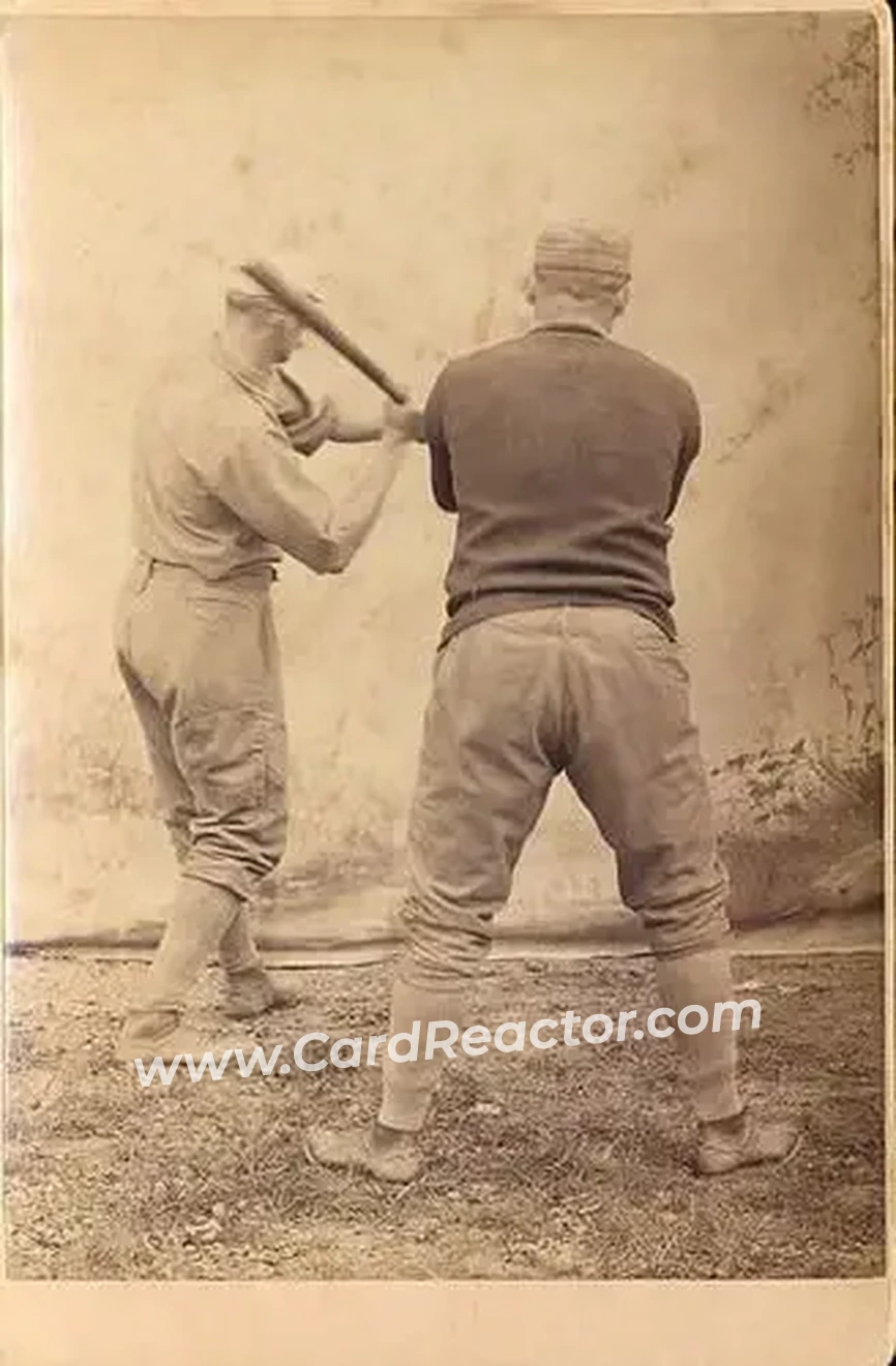 1887 Kalamazoo Bats Cabinets (N690-1) #NNO - Card #NNO - Philadelphia Athletics - Front