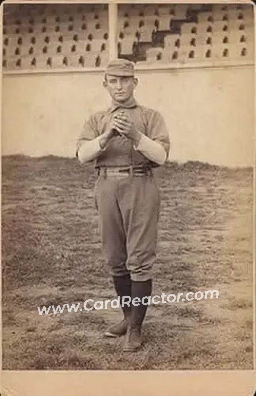 1887 Kalamazoo Bats Cabinets (N690-1) #NNO - Ed Seward - Philadelphia Athletics - Front