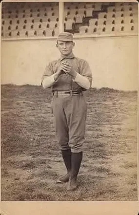 1887 Kalamazoo Bats Cabinets (N690-1) #NNO - Ed Seward - Philadelphia Athletics