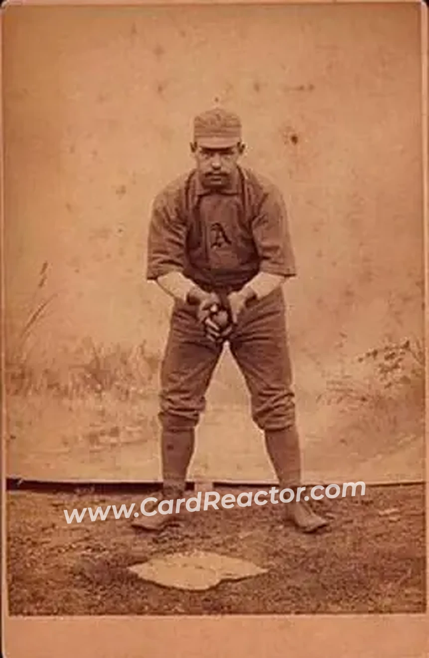 1887 Kalamazoo Bats Cabinets (N690-1) #NNO - George Townsend - Philadelphia Athletics - Front