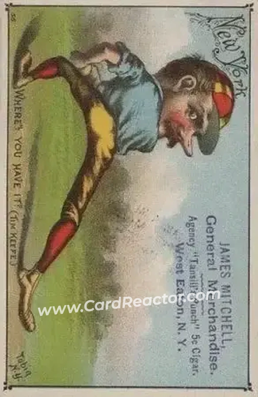 1887 Tobin Lithograph Colors (H804-21) #NNO - Tim Keefe - New York Giants