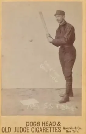 1887-89 Old Judge Cabinets (N173) #NNO - Bob Allen - Pittsburgh Alleghenys