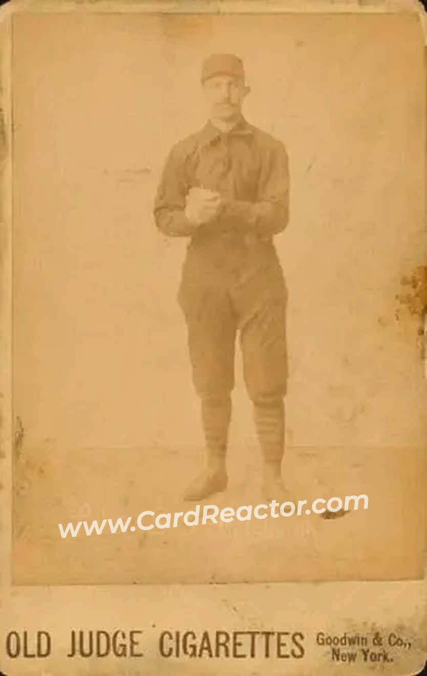 1887-89 Old Judge Cabinets (N173) #NNO - Bob Allen - Pittsburgh Alleghenys - Front