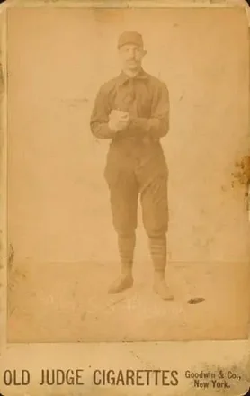 1887-89 Old Judge Cabinets (N173) #NNO - Bob Allen - Pittsburgh Alleghenys