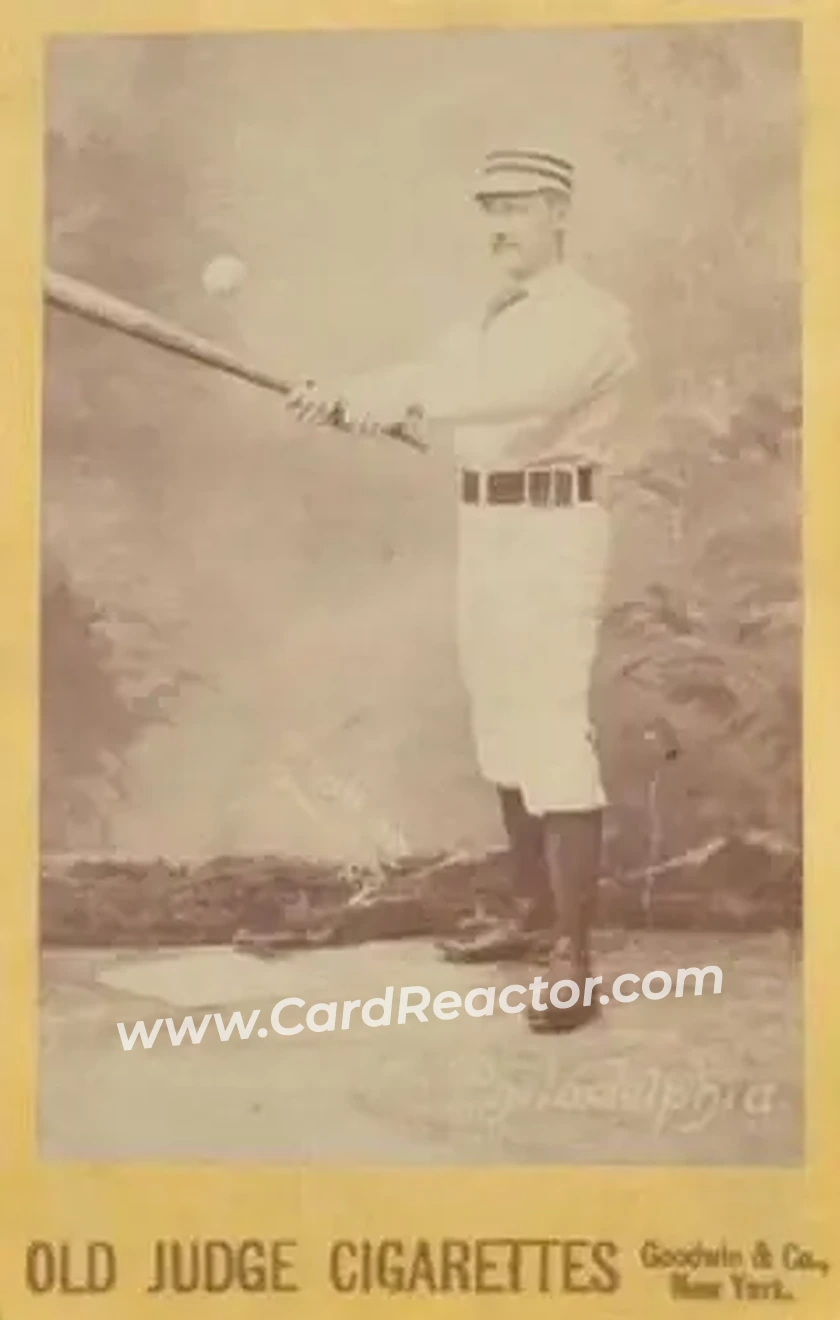 1887-89 Old Judge Cabinets (N173) #NNO - Ed Andrews - Philadelphia Quakers - Front