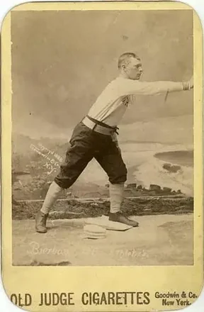 1887-89 Old Judge Cabinets (N173) #NNO - Louis Bierbauer - Philadelphia Athletics