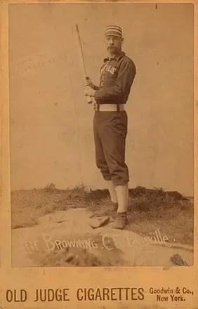 1887-89 Old Judge Cabinets (N173) #NNO - Pete Browning - Louisville Colonels
