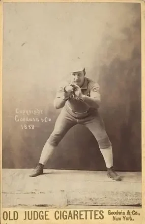 1887-89 Old Judge Cabinets (N173) #NNO - Dick Buckley - Indianapolis Hoosiers