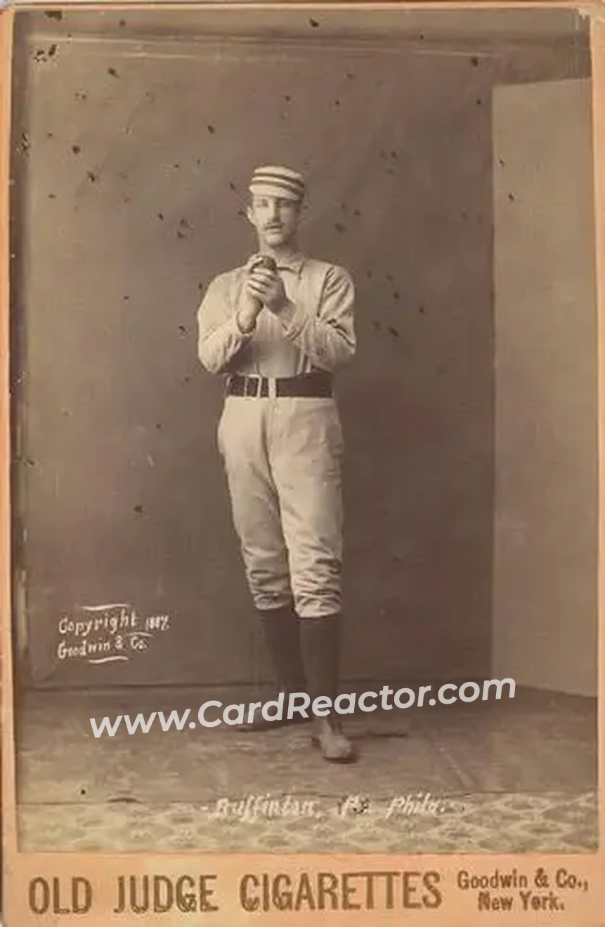 1887-89 Old Judge Cabinets (N173) #NNO - Charlie Buffinton - Philadelphia Quakers - Front