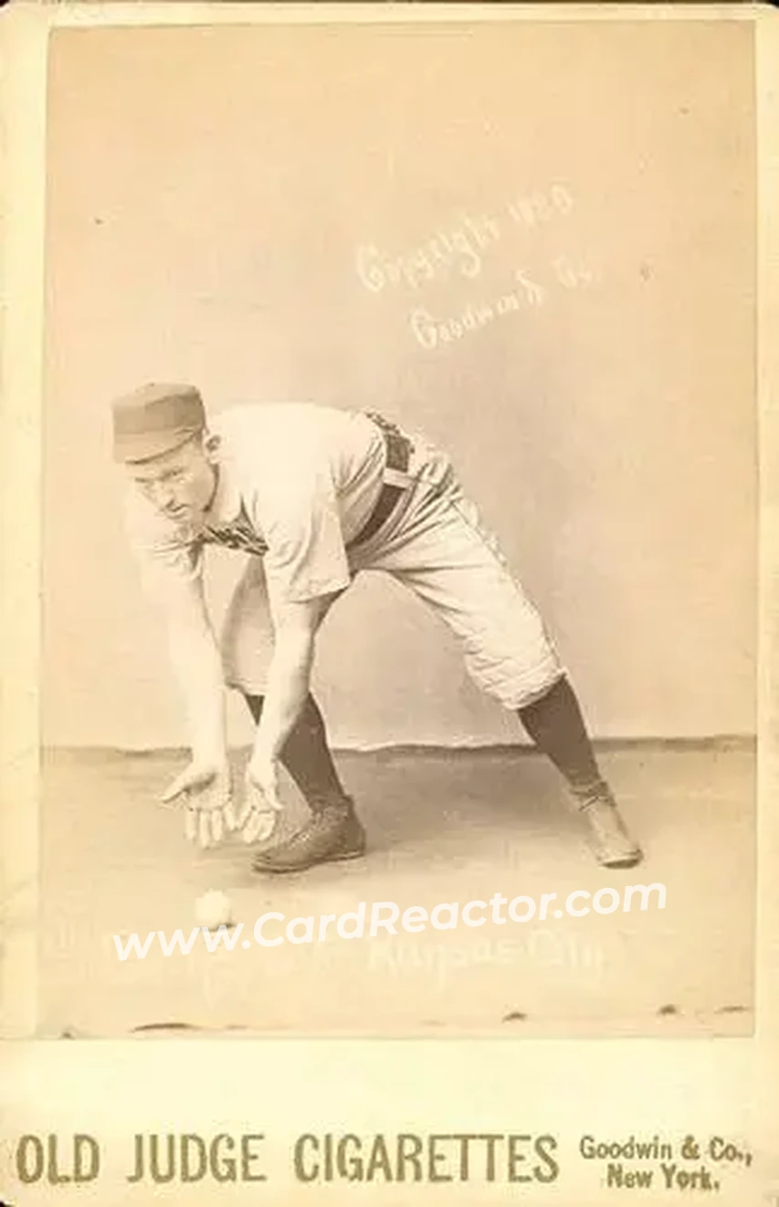 1887-89 Old Judge Cabinets (N173) #NNO - James Burns - Kansas City Cowboys