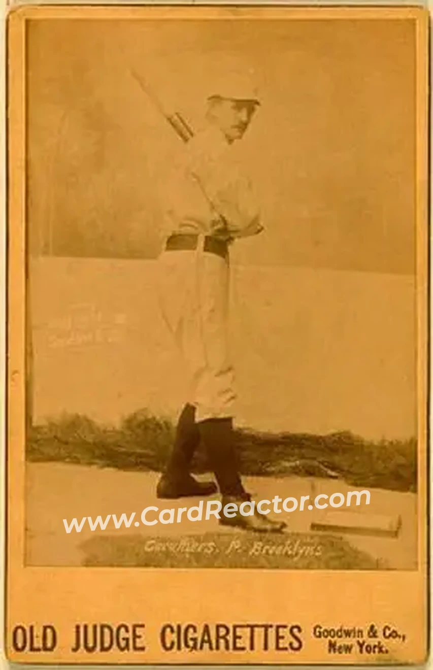 1887-89 Old Judge Cabinets (N173) #NNO - Bob Caruthers - Brooklyn Bridegrooms
