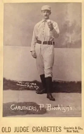 1887-89 Old Judge Cabinets (N173) #NNO - Bob Caruthers - Brooklyn Bridegrooms