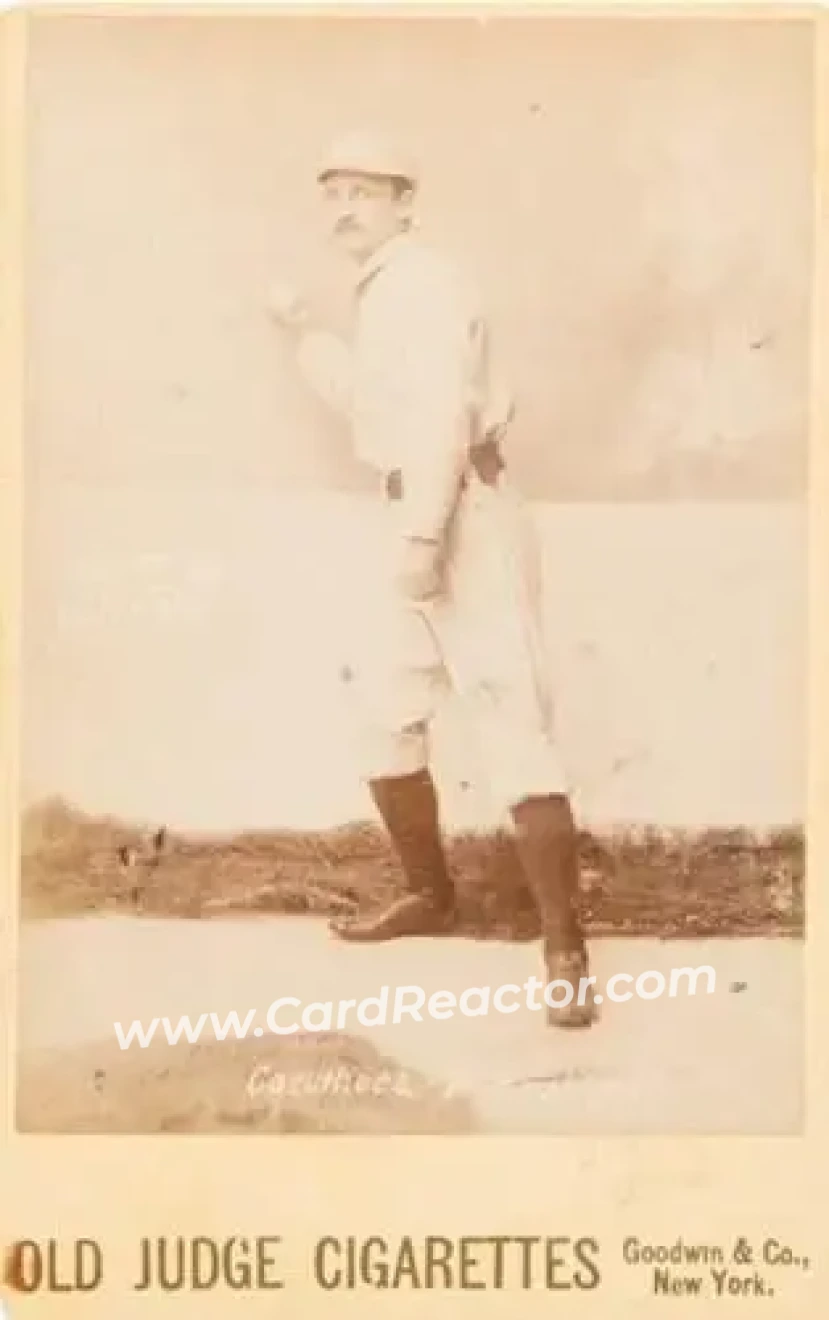 1887-89 Old Judge Cabinets (N173) #NNO - Bob Caruthers - Brooklyn Bridegrooms