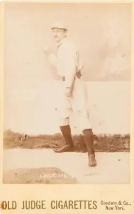 1887-89 Old Judge Cabinets (N173) #NNO - Bob Caruthers - Brooklyn Bridegrooms