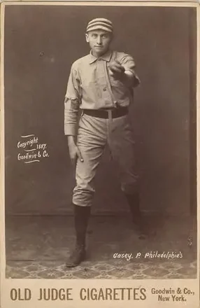 1887-89 Old Judge Cabinets (N173) #NNO - Dan Casey - Philadelphia Quakers