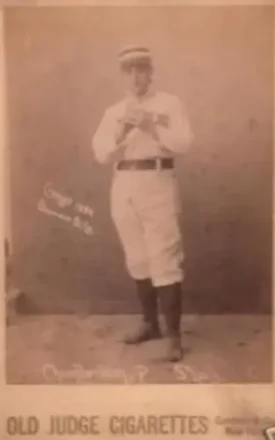1887-89 Old Judge Cabinets (N173) #NNO - Icebox Chamberlain - St. Louis Browns