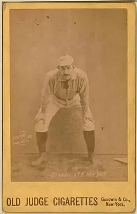 1887-89 Old Judge Cabinets (N173) #NNO - Roger Connor - New York Giants