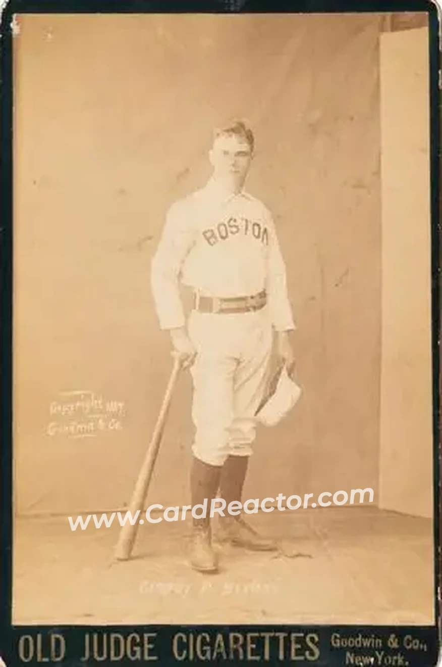 1887-89 Old Judge Cabinets (N173) #NNO - Dick Conway - Boston Beaneaters