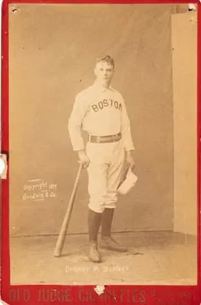 1887-89 Old Judge Cabinets (N173) #NNO - Dick Conway - Boston Beaneaters