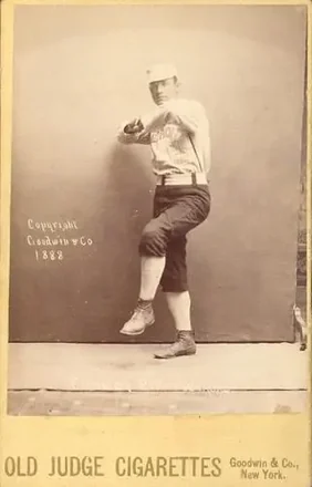 1887-89 Old Judge Cabinets (N173) #NNO - Pete Conway - Pittsburgh Alleghenys