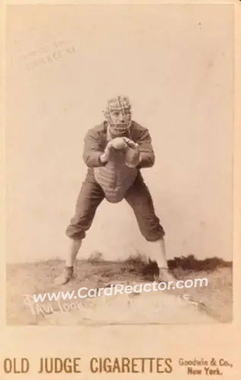 1887-89 Old Judge Cabinets (N173) #NNO - Paul Cook - Louisville Colonels - Front